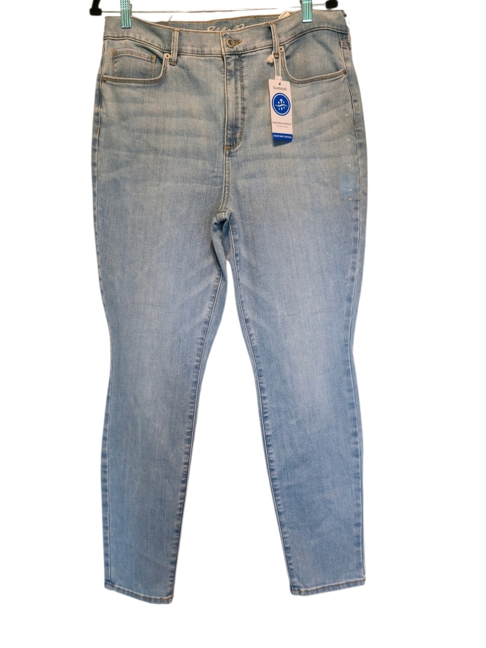 Eddie Bauer Light Blue Women’s Stretch Skinny Jeans 14